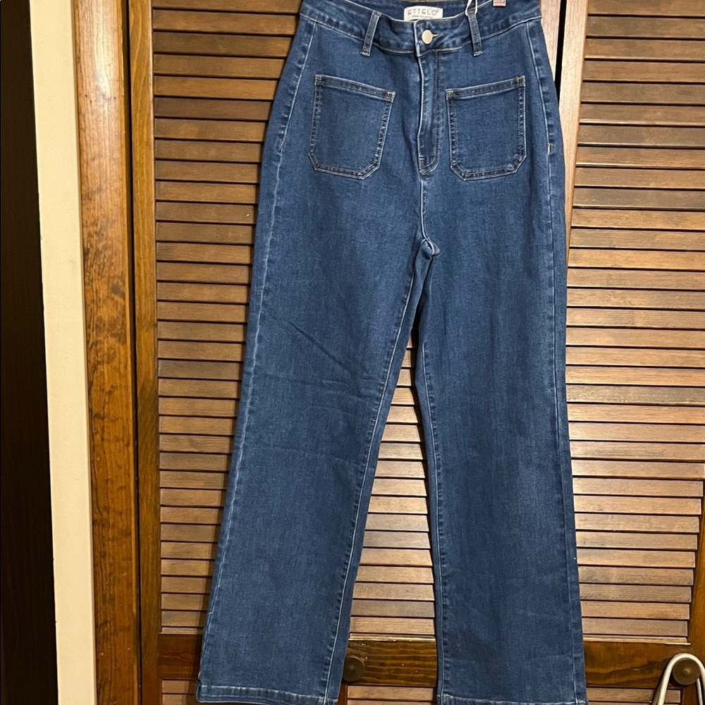 Ettelo High Rise Blue Jeans